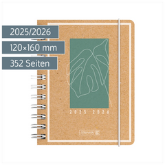 Schülerkalender 2025/2026 „Jungle Leaf“ | A6, Papier