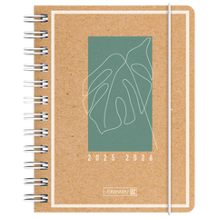 Schülerkalender 2025/2026 „Jungle Leaf“ | A6, Papier