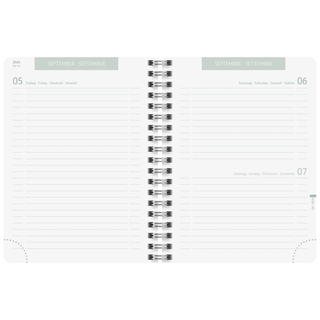 Schülerkalender 2026/2027 „Sprout“ | A6, Papier