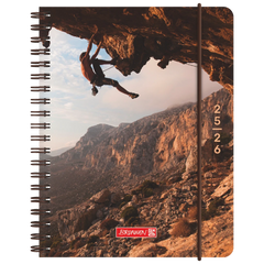 Schülerkalender 2025/2026 „Cliffhanger“ | A6, Kunststoff