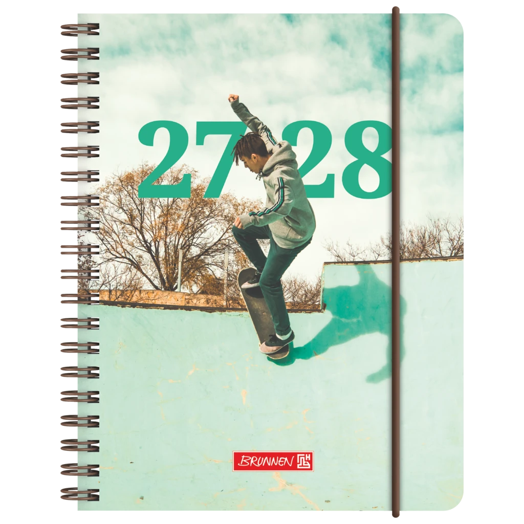 Schülerkalender 2027/2028 „Freestyle“ | A6, Kunststoff