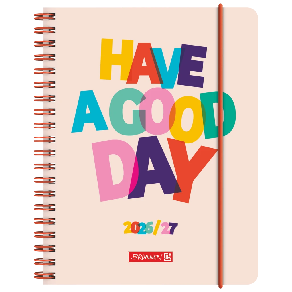 Schülerkalender 2026/2027 „Good Day“ | A6, Kunststoff