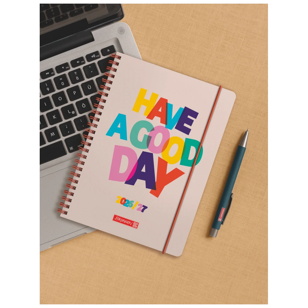 Schülerkalender 2026/2027 „Good Day“ | A6, Kunststoff