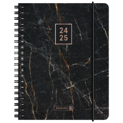 Schülerkalender '24/'25 „Black Marble“ | A6, Kunststoff