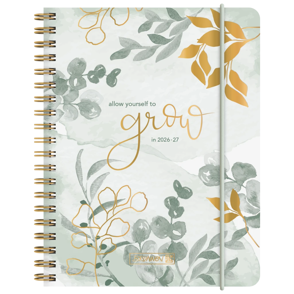 Schülerkalender 2026/2027 „Bloom“ | A6, Kunststoff