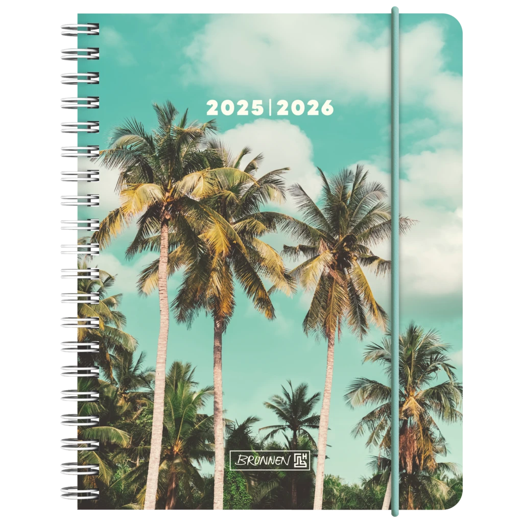 Schülerkalender 2025/2026 „Tropical“ | A6, Kunststoff