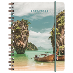 Schülerkalender 2026/2027 „Tropical“ | A6, Kunststoff