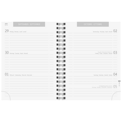 Schülerkalender 2025/2026 „Monochrome“ | A6, Karton
