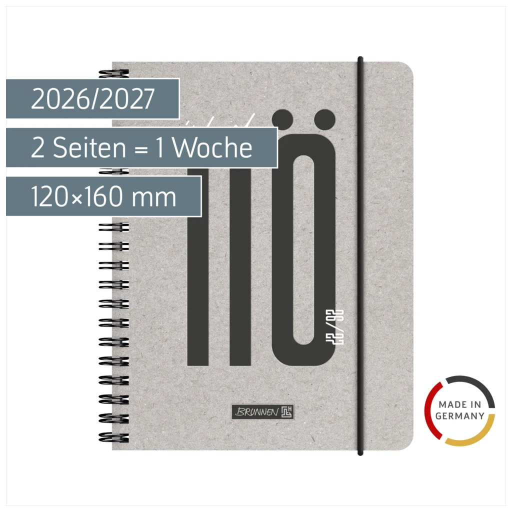 Schülerkalender 2026/2027 „Nope“ | A6, Karton