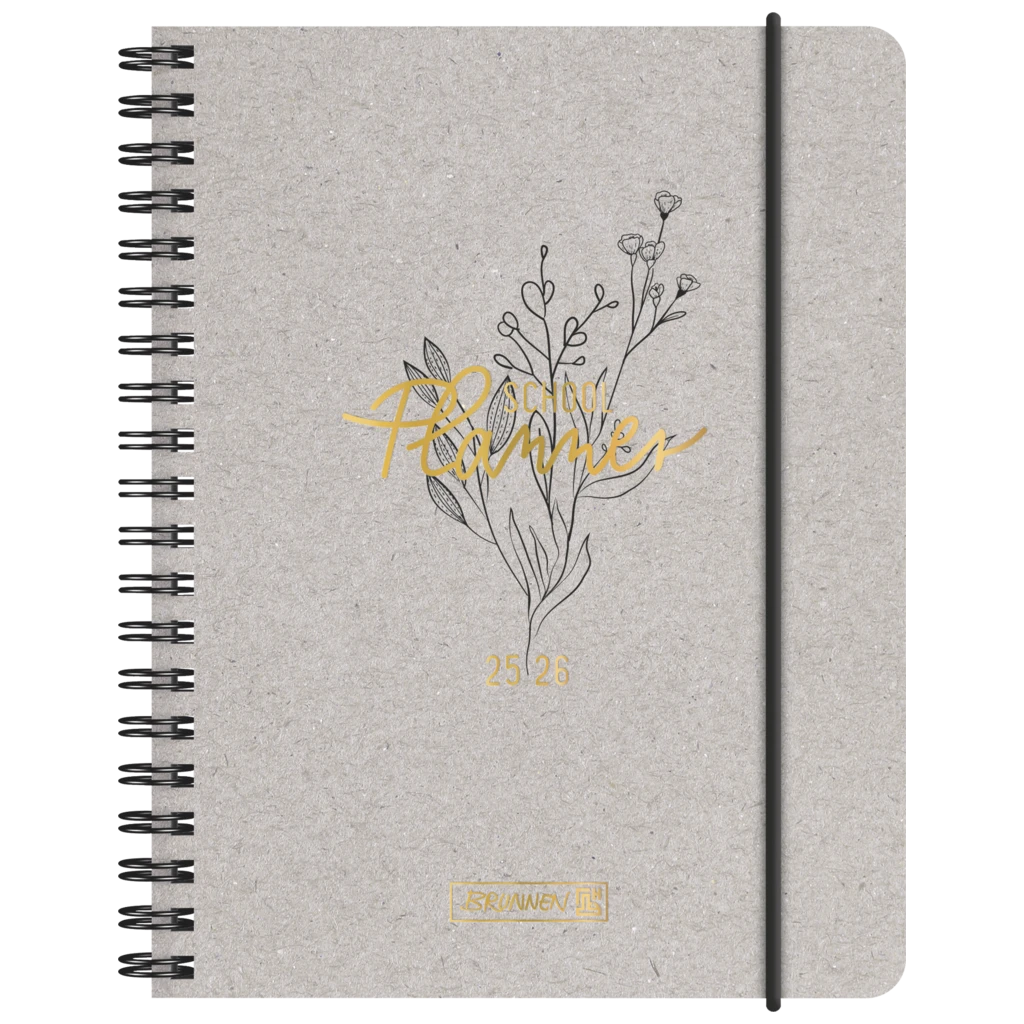 Schülerkalender 2025/2026 „Botanical“ | A6, Karton