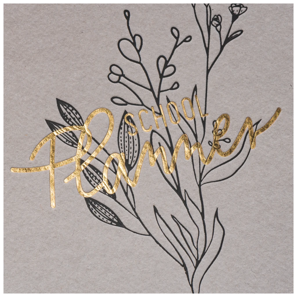 Schülerkalender 2025/2026 „Botanical“ | A6, Karton