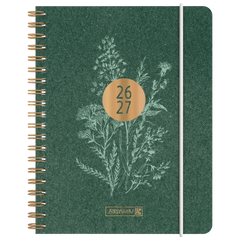 Schülerkalender 2026/2027 „Botanical“ | A6, Karton