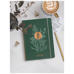 Schülerkalender 2026/2027 „Botanical“ | A6, Karton