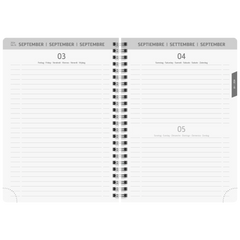 Schülerkalender '24/'25 „Hearts“ | A5, Kunststoff