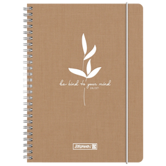 Schülerkalender 2026/2027 „Linen“ | A5, Textil