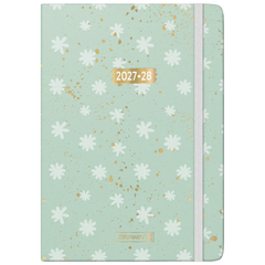 Schülerkalender 2027/2028 „Flower“ | A5, Textil