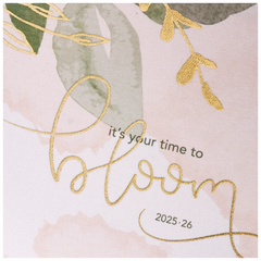 Schülerkalender 2025/2026 „Bloom“ | A5, Textil