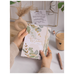 Schülerkalender 2025/2026 „Bloom“ | A5, Textil