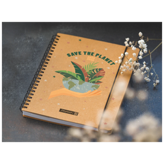 Schülerkalender 2025/2026 „Save The Planet“ | A5, Leder