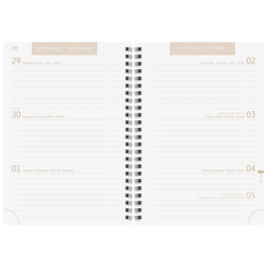 Schülerkalender 2026/2027 „Meadow“ | A5, Leder