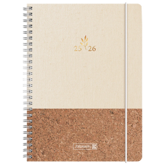 Schülerkalender 2025/2026 „Naturality“ | A5, Textil