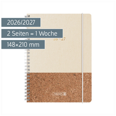 Schülerkalender 2026/2027 „Naturality“ | A5, Textil