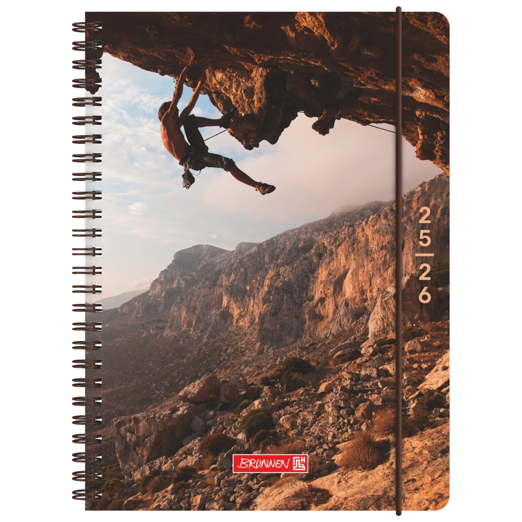 Schülerkalender 2025/2026 „Cliffhanger“ | A5, Kunststoff