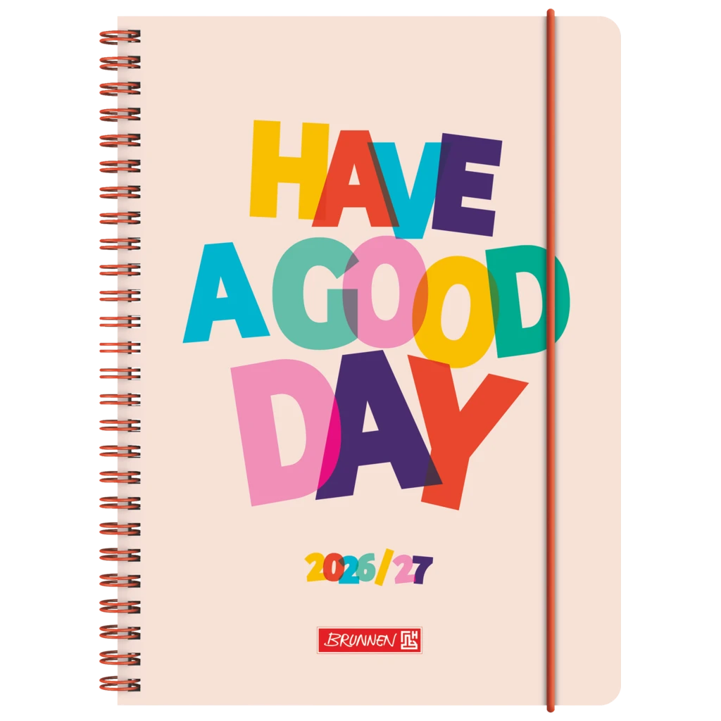 Schülerkalender 2026/2027 „Good Day“ | A5, Kunststoff