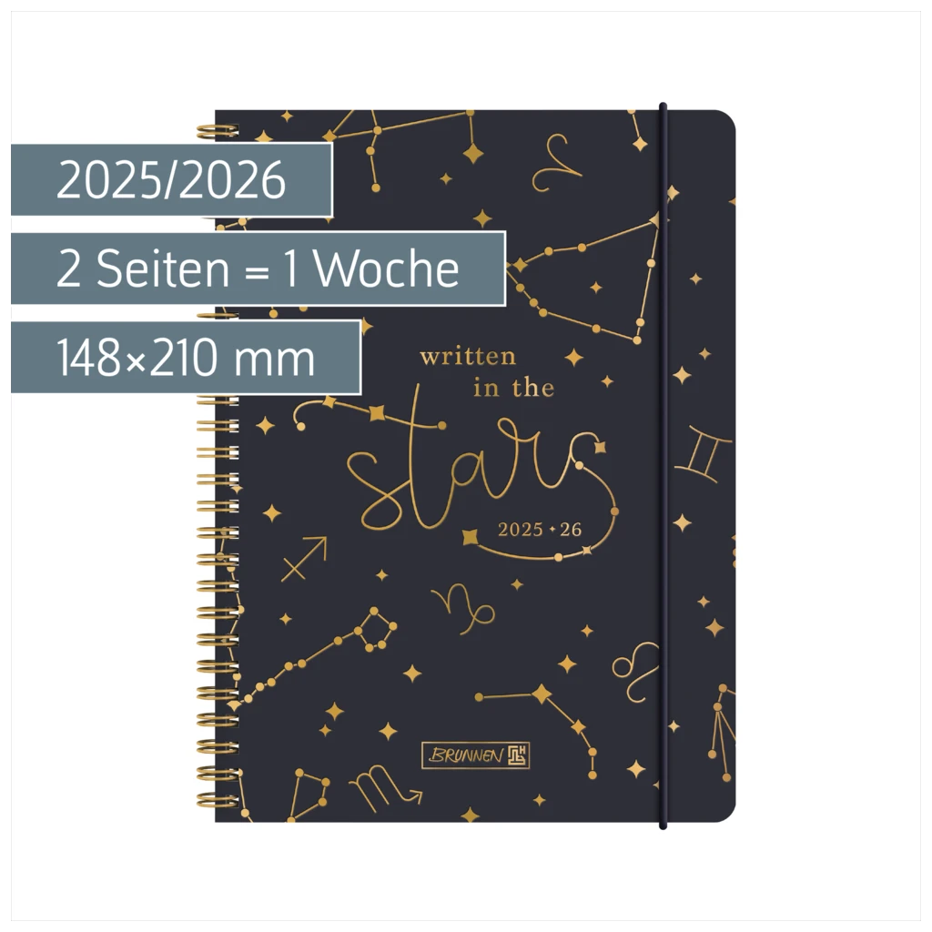 Schülerkalender 2025/2026 „Stars“ | A5, Papier
