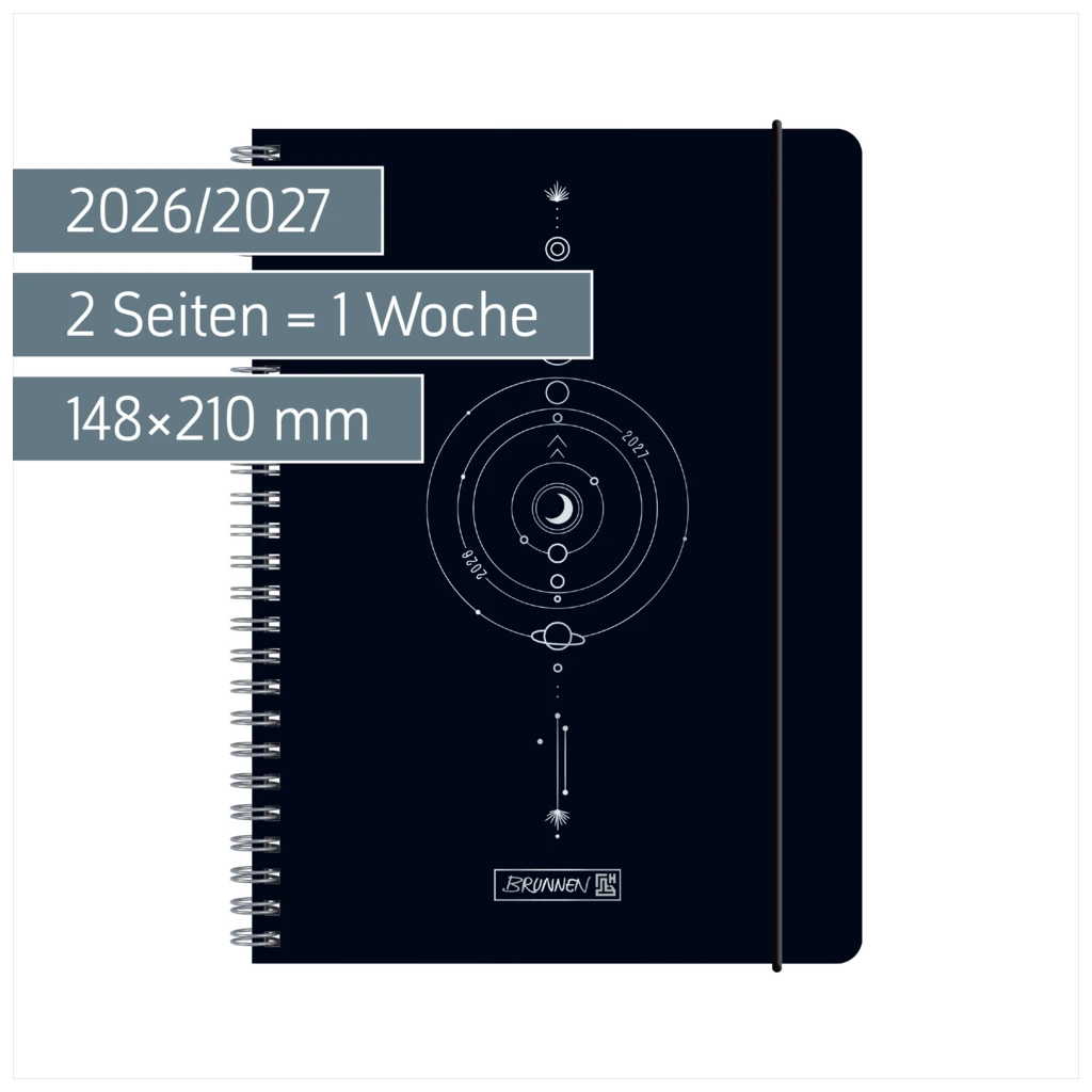 Schülerkalender 2026/2027 „Stars“ | A5, Kunststoff