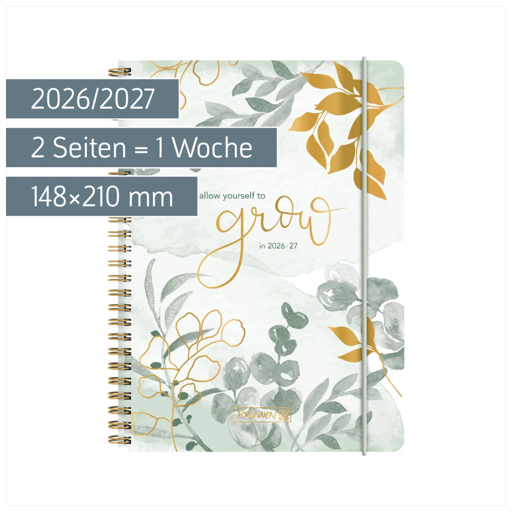 Schülerkalender 2026/2027 „Bloom“ | A5, Kunststoff