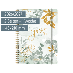 Schülerkalender 2026/2027 „Bloom“ | A5, Kunststoff