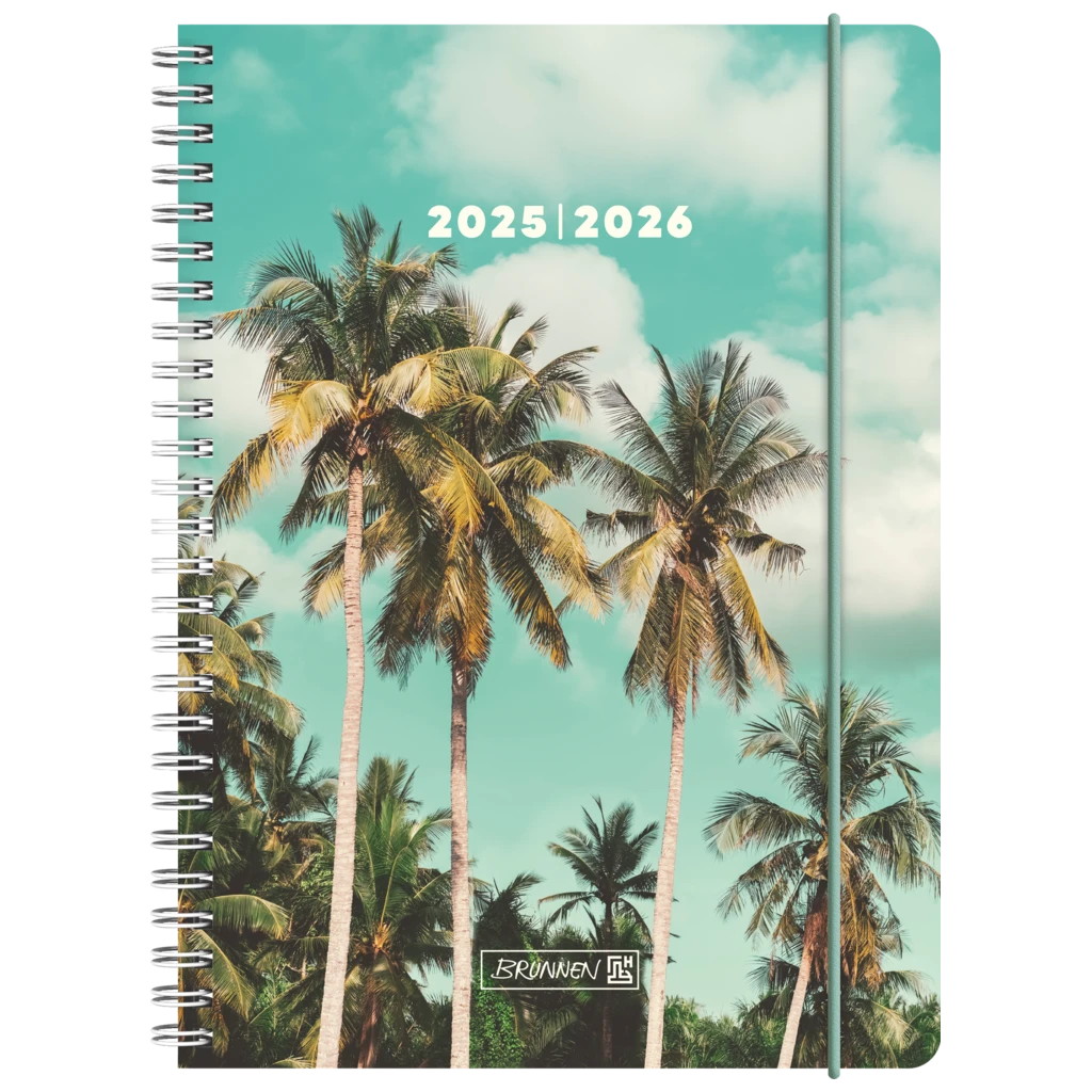 Schülerkalender 2025/2026 „Tropical“ | A5, Kunststoff
