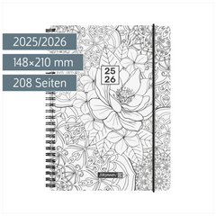 Schülerkalender 2025/2026 „ZENart“ | A5, Kunststoff