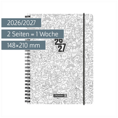 Schülerkalender 2026/2027 „ZENart“ | A5, Kunststoff