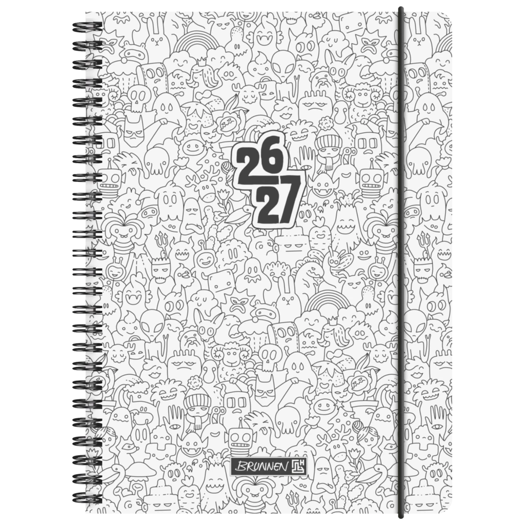 Schülerkalender 2026/2027 „ZENart“ | A5, Kunststoff