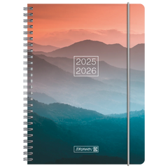 Schülerkalender 2025/2026 „Misty Sunset“ | A5, Kunststoff