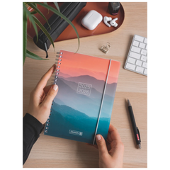 Schülerkalender 2025/2026 „Misty Sunset“ | A5, Kunststoff