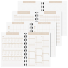 Schülerkalender 2025/2026 „Bear“ | A5, Kunststoff