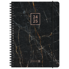 Schülerkalender '24/'25 „Black Marble“ | A5, Kunststoff