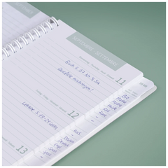 Schülerkalender 2025/2026 „Hearts“ | A5, Kunststoff