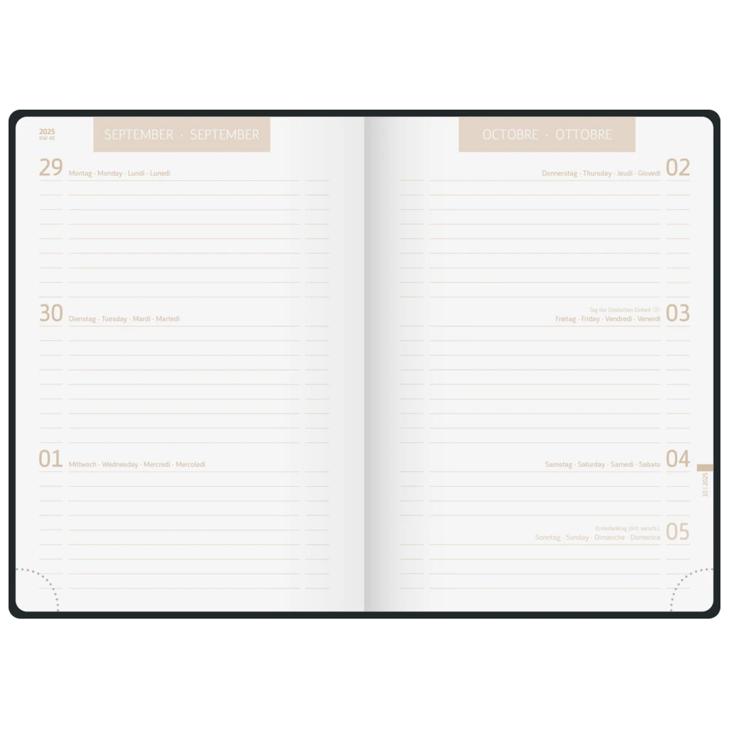 Schülerkalender 2025/2026 Pimp it up! | A5, Papier, braun