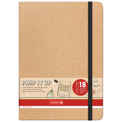 Schülerkalender 2025/2026 Pimp it up! | A5, Papier, braun