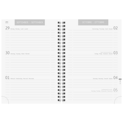 Schülerkalender 2025/2026 „Monochrome“ | A5, Karton