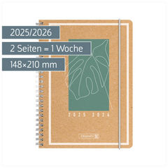 Schülerkalender 2025/2026 „Jungle Leaf“ | A5, Papier