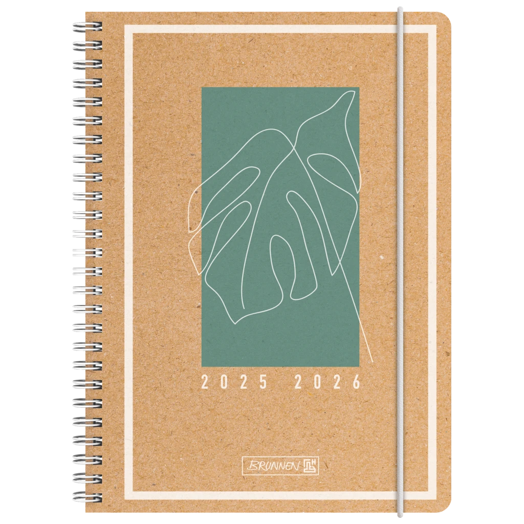 Schülerkalender 2025/2026 „Jungle Leaf“ | A5, Papier