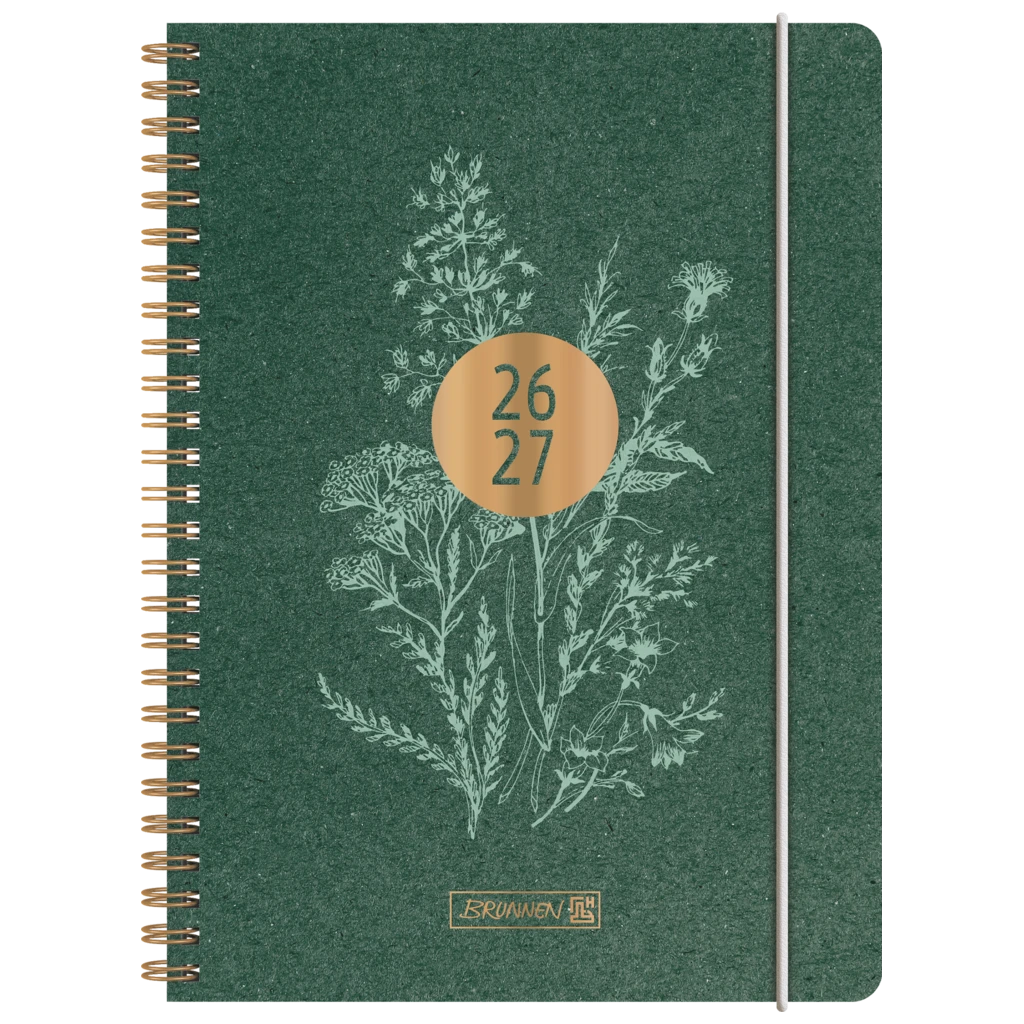 Schülerkalender 2026/2027 „Botanical“ | A5, Karton