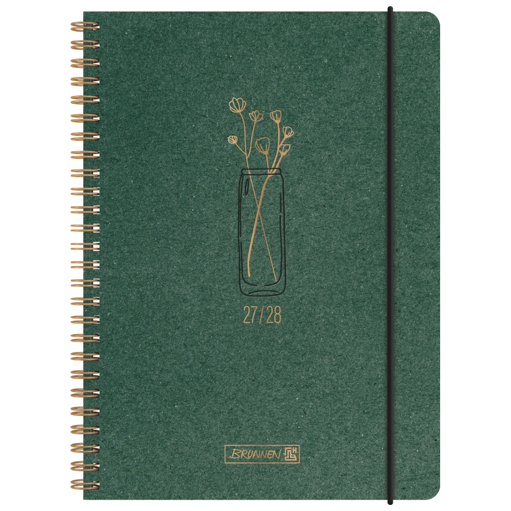 Schülerkalender 2027/2028 „Botanical“ | A5, Karton