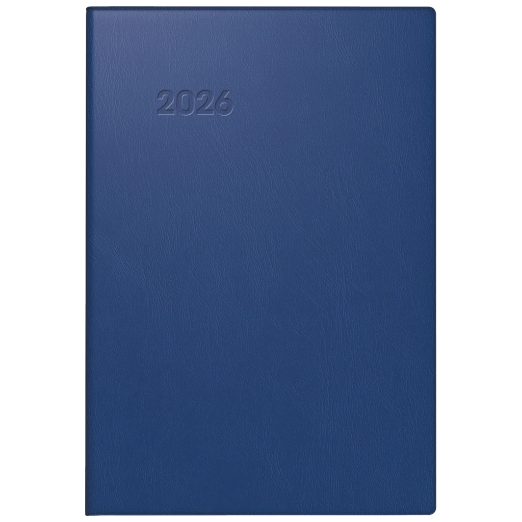Taschenkalender Mod. 723 2026 | A7, Kunststoff, dunkelblau