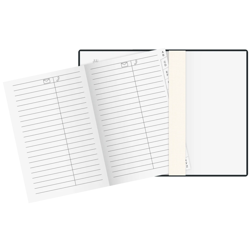 Taschenkalender Mod. 723 2027 | A7, Kunstleder, bordeaux